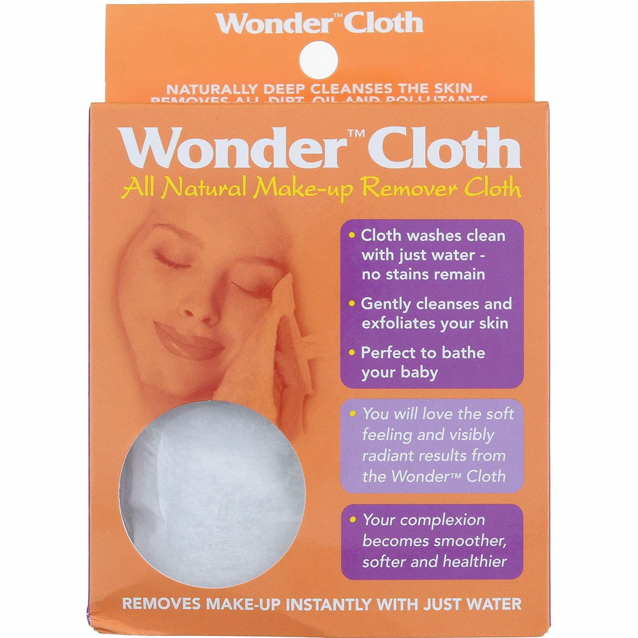 Wonder Cloth Make-Up Remover, 1 Ea